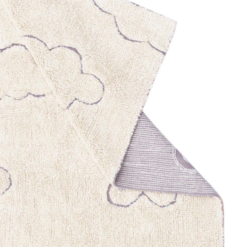 LORENA CANALS RUGCYCLED WASHABLE AREA RUG CLOUDS 3’ X 4’ 3”